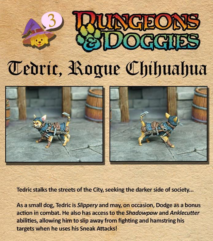 Dungeons and Doggies Rogue Chihuahua